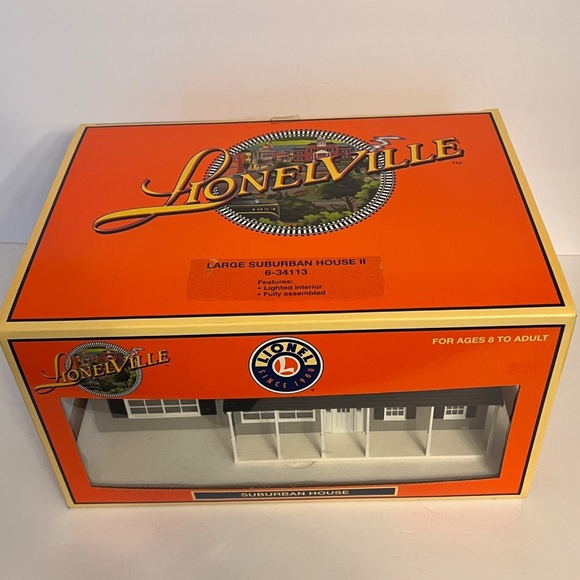 LIONEL O-Gauge 6-34113 Large Suburban House II Preowned Lionelville Model Home - Picture 4 of 9